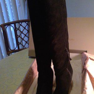 Franco Sarto L-HESPIRIA Over The Knee Suede Boots